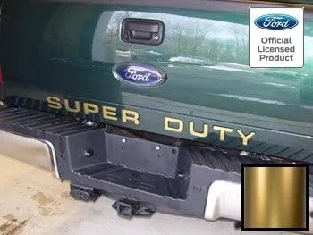 Vista 22 de 2008-2016 Insertos de letras para portón trasero (calcomanías delgadas) de reemplazo para Ford F250 F350 F450 Super Duty (2008-2016) Bandera