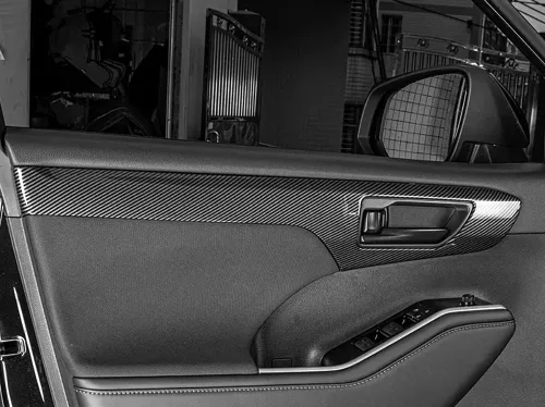 Vista 3 de ERIDANUS Auto Accessories Fit for Highlander 2023 2022 2021 2020 - Reposabrazos de puerta interior, tazón y panel de puerta, kit de molduras