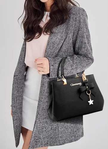 Vista 7 de Dreubea - Bolsa para mujer para usar al hombro, cruzada o como bolsa de mano, de piel sintética