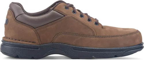 Vista 4 de Rockport Zapatos de caminar Eureka para hombre Chocolate gamuzado