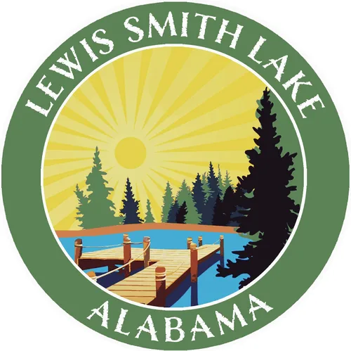 Vista 7 de Lake Dock – Lewis Smith Lake – Alabama 3.5" Ventana Coche Camión Pegatina Adhesivo Vacaciones Aventura Tema Novedad Apliques