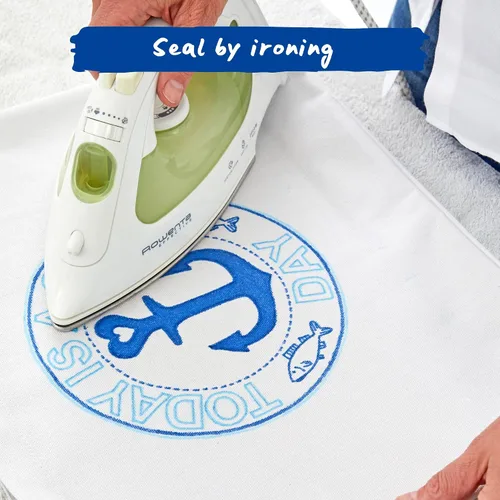 Vista 5 de edding 4600 Bolígrafo textil – Juego de 10 colores (básico) – Punta redonda de 0.039 in – Bolígrafos de tela permanente para dibujar en textiles
