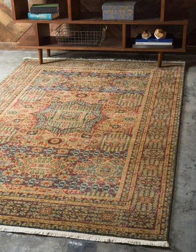 Vista 18 de Unique Loom Palace Collection - Alfombra rectangular (2 pies 2 pulgadas x 3 pies 1 pulgada, verde claro/marrón)