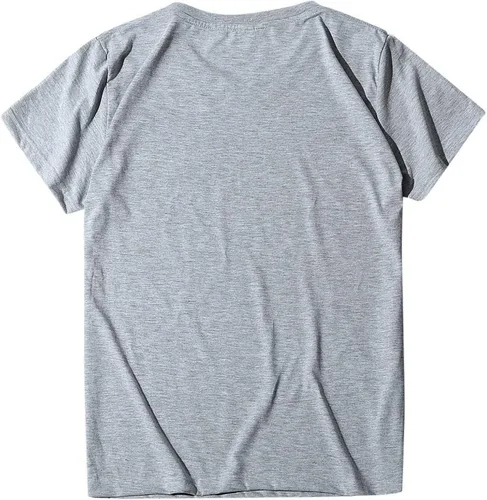 Vista 79 de Camisetas de manga corta con estampado de corazón para mujer, camisetas de ajuste regular, linda y divertida, ropa de regalo 2023