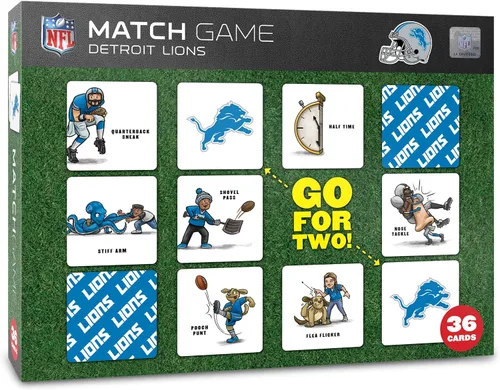 Vista 22 de YouTheFan NFL Memory Match Licensed Memory Match Game