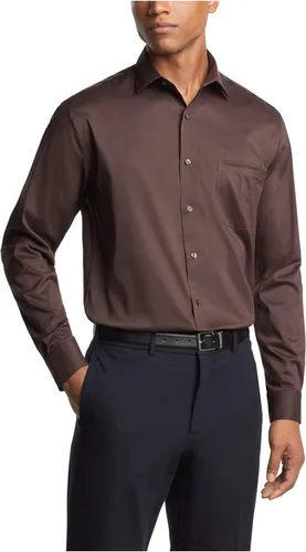 Vista 24 de Van Heusen Camisa de vestir para hombre, ajuste regular, cuello flexible, elástica, sin arrugas
