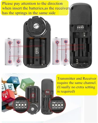 Vista 6 de Pixel Cámara Disparador Remoto Inalámbrico RW-DC0 para Nikon Z8 Z9 D3 D4 D5 D6 D800 D850 D800E D810A D810 D700 D500 D300 D300s D200 F100 F90 F90X F6