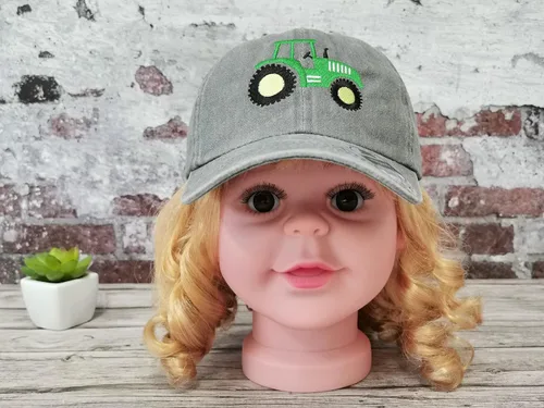 Vista 5 de Gorras de béisbol bordadas para niños y niñas