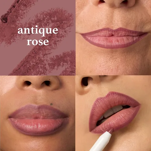 Vista 2 de Julep With a Trace Delineador de Labios Retráctil Cremoso de Larga Duración, Rosa Antigua