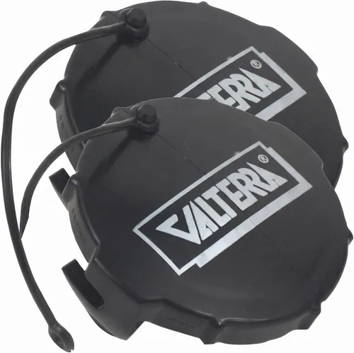 Vista 2 de Tapón negro de 3" con gancho para bayoneta Valterra Products, Inc. T1020, Blanco