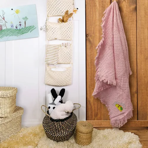 Vista 4 de Fastasticdeals Ropa de cama de bebé, mantas para niños y niñas I Love Tacos Taco Cotton