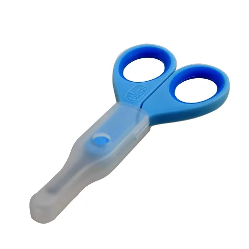 Vista 5 de Chicco – Esponja Tijeras de Seguridad Azul