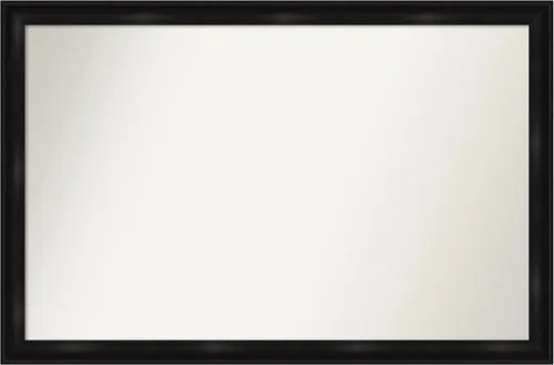 Vista 253 de Amanti Art Espejo personalizado, gran espejo de baño estrecho, espejo de pared o espejo de tocador de baño sobre el fregadero (24 x 24 pulgadas)