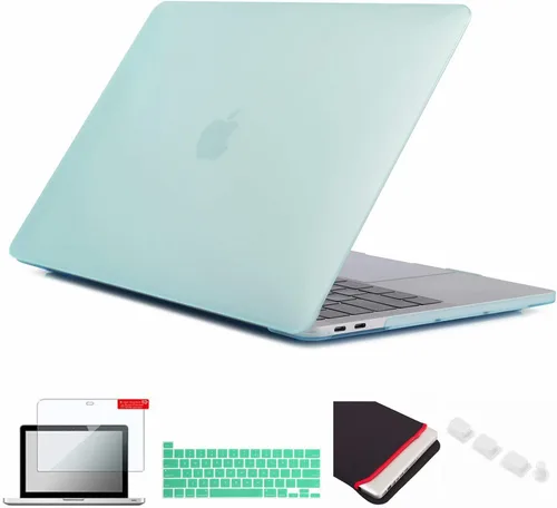 Vista 66 de Se7enline Compatible con MacBook Pro Touch Bar Case 2016/2017/2018/2019, funda rígida mate para Mac Pro de 13 pulgadas, A1706/A1989/A2159, funda