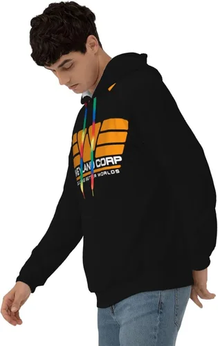 Vista 3 de GHBC Weyland Yutani Corp - Sudadera con capucha para hombre con bolsillo