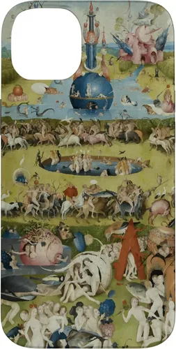 Vista 15 de Hieronymus Bosch - Carcasa para iPhone 17, diseño de jardín de las delicias terrenales