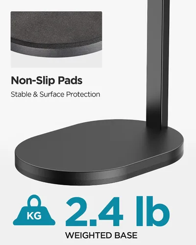 Vista 3 de InnoGear Soporte de Micrófono de Estudio, Carga Máxima 2.64 lb Brazo de Micrófono Montaje de Escritorio Soporte de Micrófono de Escritorio