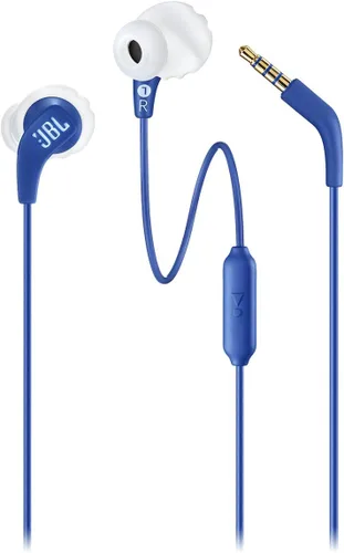 Vista 12 de JBL Endurance Run 2 con cable - Audífonos deportivos impermeables en el oído con cable, sonido JBL Pure Bass, llamadas manos libres, nunca duele.