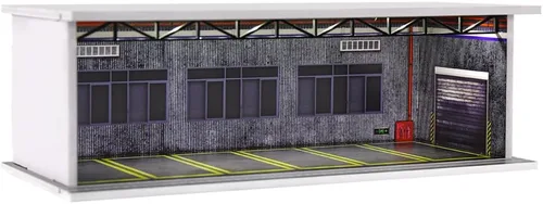 Vista 14 de Vitrina de garaje Diorama escala 1/64 para coches modelo fundido a