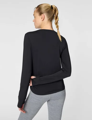 Vista 3 de Nike Camiseta de manga larga One Classic Dri-FIT para mujer