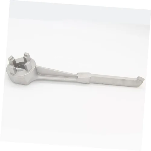 Vista 4 de Llave de tambor de aluminio, abridor de barril resistente para cubiertas de tambor de aceite, diseño ergonómico para un fácil uso, no duradero
