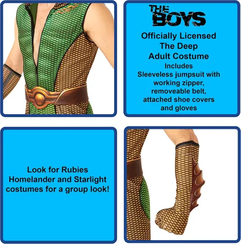 Vista 2 de Rubie's The Boys Adult The Deep Costume