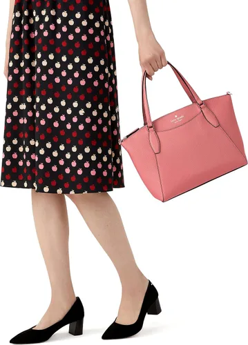Vista 2 de Kate Spade Monica - Bolso bandolera convertible de cuero con diseño de guijarros