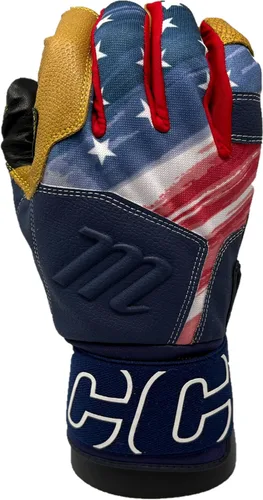 Vista 10 de MARUCCI Blacksmith Full WRAP - Guante de bateo para adultos V2