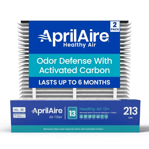 Vista 16 de AprilAire 213CBN - Filtro de repuesto para purificadores de aire AprilAire para toda la casa, MERV 13 con carbono, alergia saludable en el hogar +
