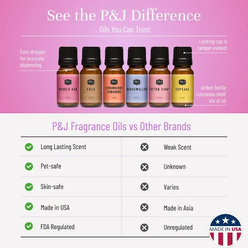 Vista 141 de P&J Trading - Aceite perfumado de Pearberry 100ml - Aceite aromático para hacer velas, jabón, aceite para difusores