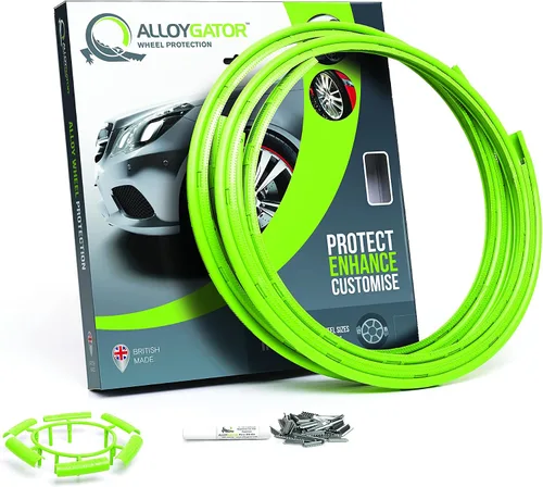 Vista 13 de AlloyGator Protector de Llanta Dorado para Ruedas de Automóvil (Se Adapta a Ruedas de 12-24" de Diámetro) - Paquete de 4 Protectores de Rueda