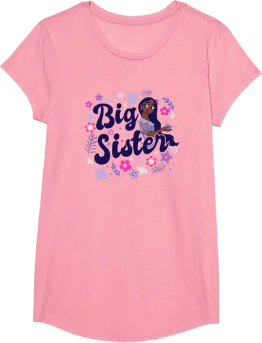 Vista 72 de Disney Encanto Isabela Madrigal Big Sister - Camiseta floral, gris, S Asfalto