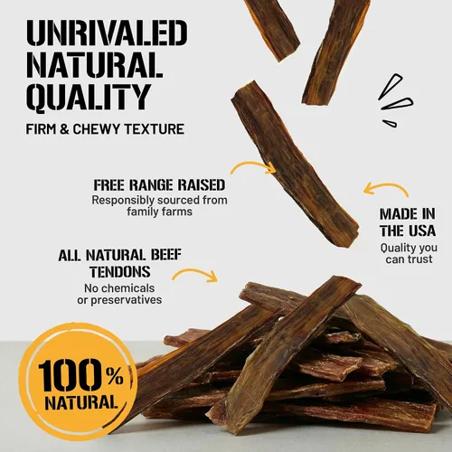 Vista 5 de Dog Chits Masticables de esófago de ternera para perros y cachorros – Todo natural de un solo ingrediente – Alto en proteínas, carne seca baja