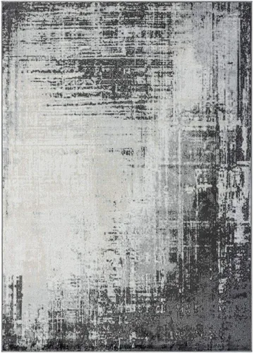 Vista 3 de LUXE WEAVERS Olimpia Collection 5955 - Alfombra abstracta moderna de 9 x 12 pulgadas, color antracita
