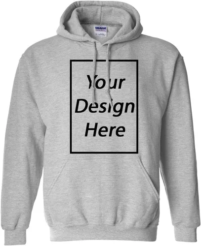 Vista 12 de City Shirts Añade tu propio texto y diseña sudadera personalizada con capucha