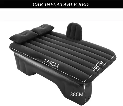 Vista 7 de Car Air Mattress for Mitsubishi Eclipse 2006-2011, Inflatable Camping Bed with Air Pump 2 Pillows Thickened Portable Back Seat Sleeping Pad for Beige