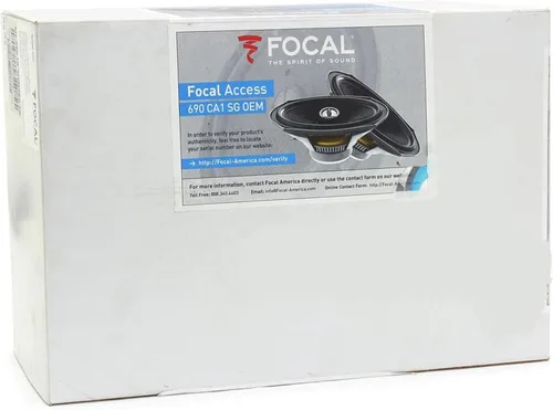 Vista 4 de Focal OEM 690CA1 SG 6" x 9" 150W RMS Access 1 Series Coaxiales Altavoces