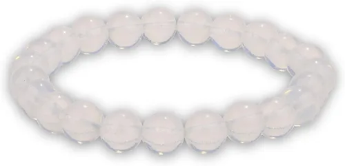 Vista 22 de Crystal Vibe 8mm Beaded Bracelets For Women Men - Healing Crystal Bracelet - Adjustable