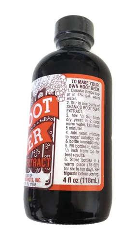 Vista 2 de Extracto de cerveza de raíz de Shank, 4 fl oz