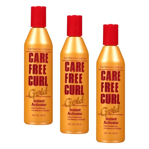 Vista 9 de SoftSheen -Carson Care Free Curl Gold Curl Enhancer Activador, 8 onzas líquidas