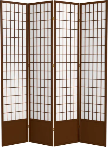 Vista 19 de Red Lantern Pantalla Shoji de 7 pies de alto, color natural, 8 paneles