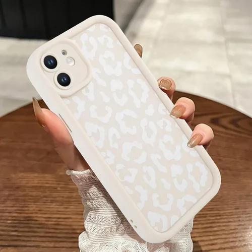Vista 90 de Funda compatible con iPhone 11, diseño de estampado de guepardo, TPU suave a prueba de golpes, funda protectora para mujeres y niñas, funda delgada