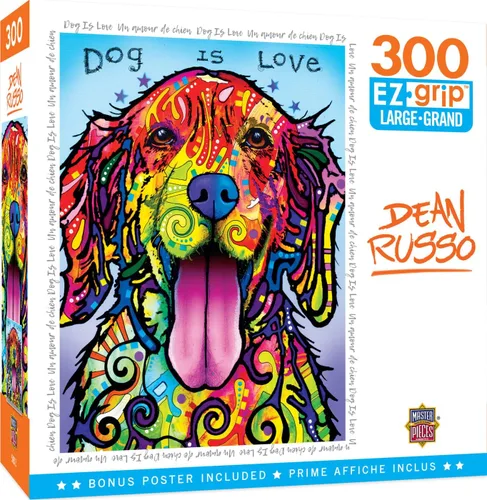 Vista 10 de Masterpieces Rompecabezas EZ Grip de 300 piezas - I'm Rocky, Nice to Meet You - 18"x24