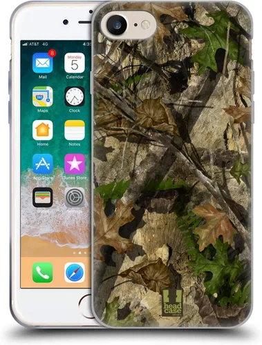 Vista 253 de Head Case Designs Deer UV Killer - Funda de gel suave para caza de camuflaje compatible con Apple iPhone 7 Plus/iPhone 8 Plus