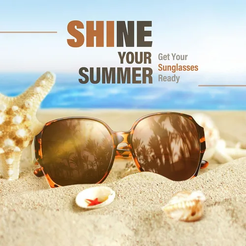 Vista 8 de URUMQI Gafas de sol polarizadas que se ajustan sobre las gafas para mujer, protección UV400, lentes de sol extragrandes