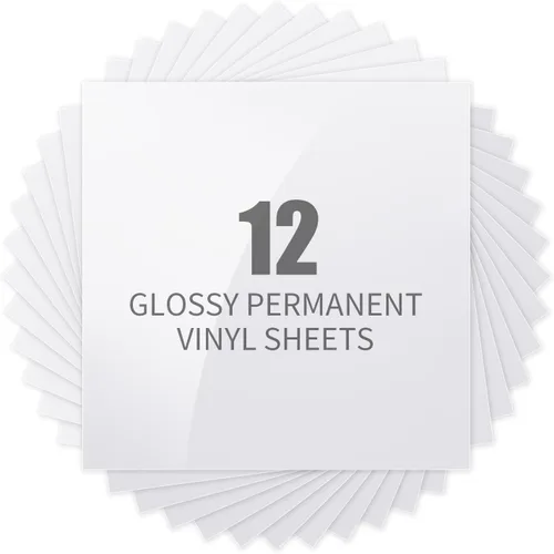 Vista 14 de Lya Vinyl - Paquete de 10 hojas de vinilo adhesivo permanente cepillado autoadhesivo, hojas para decoración del hogar, tazas, vasos, ventanas