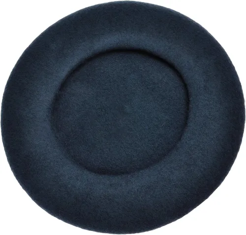 Vista 260 de ZLYC - Boina francesa de lana unicolor para mujeres y niñas