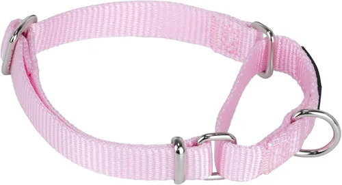 Vista 17 de Hyhug Collar Martingale para perros pequeños, color verde, resistente a prueba de escape, nailon duradero, sin hebilla, ideal para entrenamiento