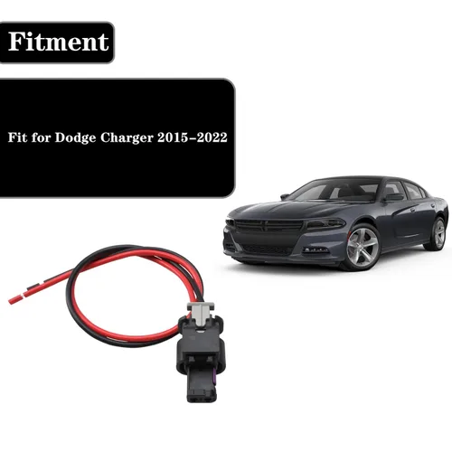 Vista 2 de Arnés de conector de coleta de marcador lateral para Dodge Charger 2015-2022