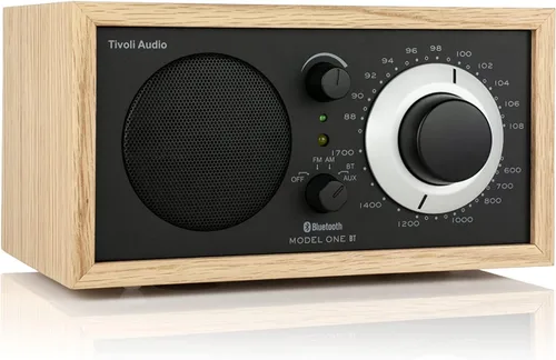 Vista 7 de Tivoli Audio Modelo uno radio Bluetooth AM/FM (Negro ceniza/Plata)